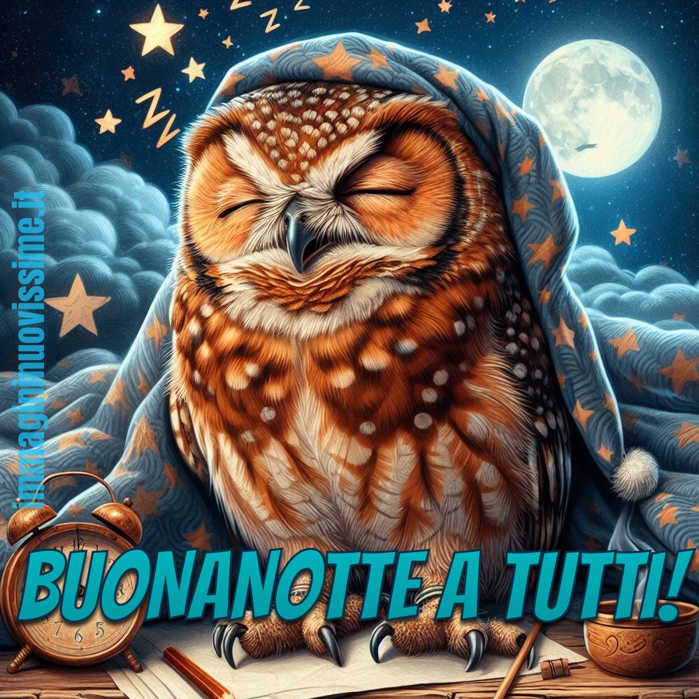 Buonanotte a tutti immagini