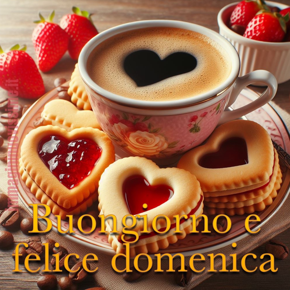 Iniziamo dal caffè! Buongiorno e buona Domenica