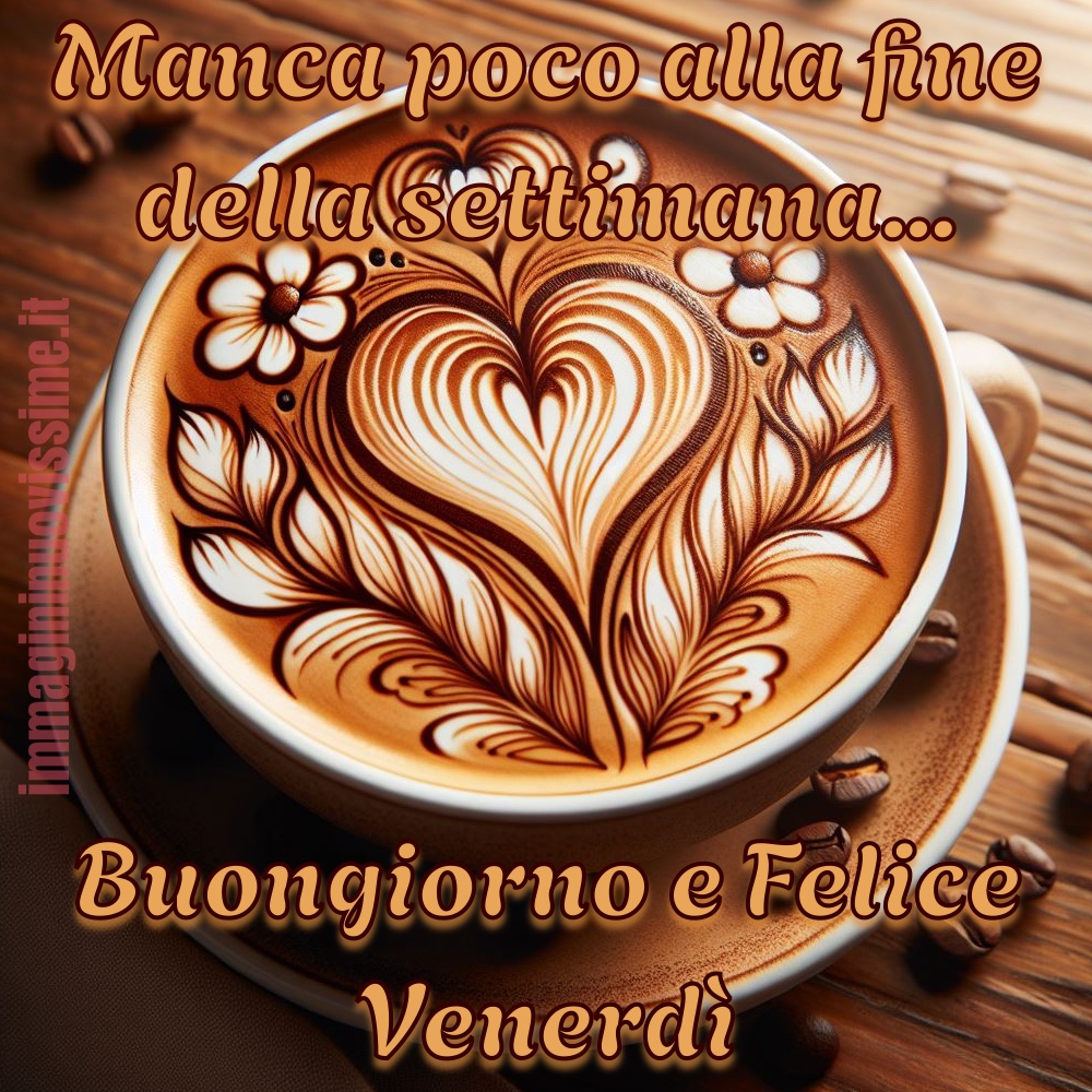 Buongiorno e felice venerdì immagini