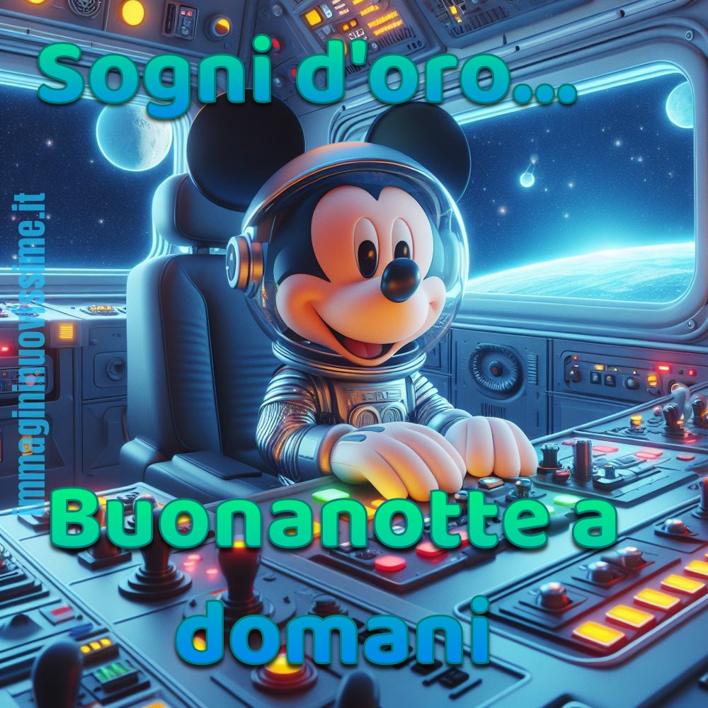 Sogni d’oro buonanotte a domani