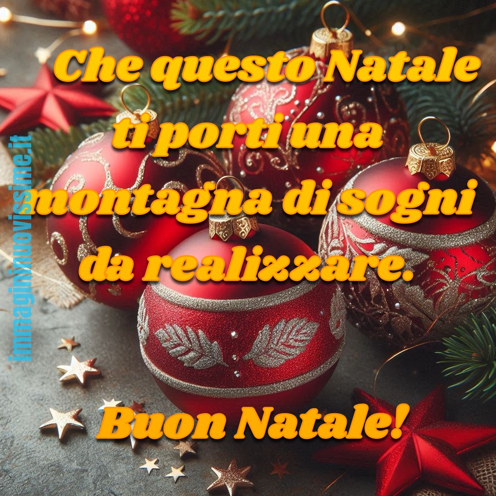 Che il natale possa portarti